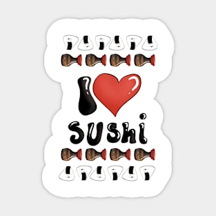 Sushi Love | Kawaii Style Sticker